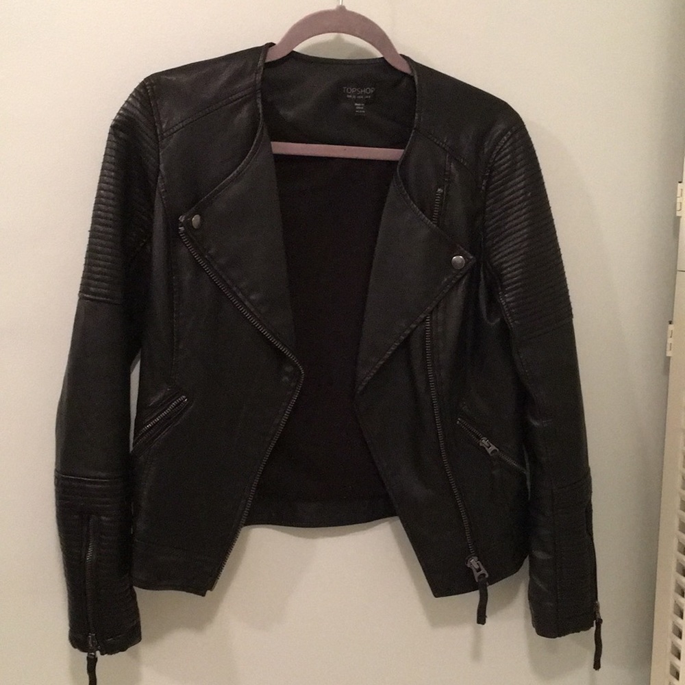 Topshop Leather jacket